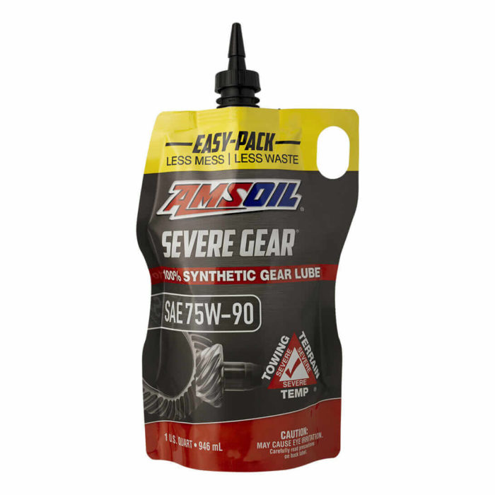 Amsoil Severe Gear 75w-90 GL5 Differential Oil Easy Pack 946ml