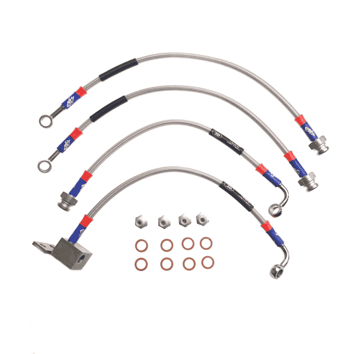 EBC Stainless Steel Braided Brake Lines Mazda MX5 NA (Mk1) NB (Mk2)