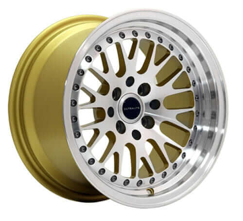 Ultralite UL10 16x8 ET10 4x100 Gold Alloy Wheel