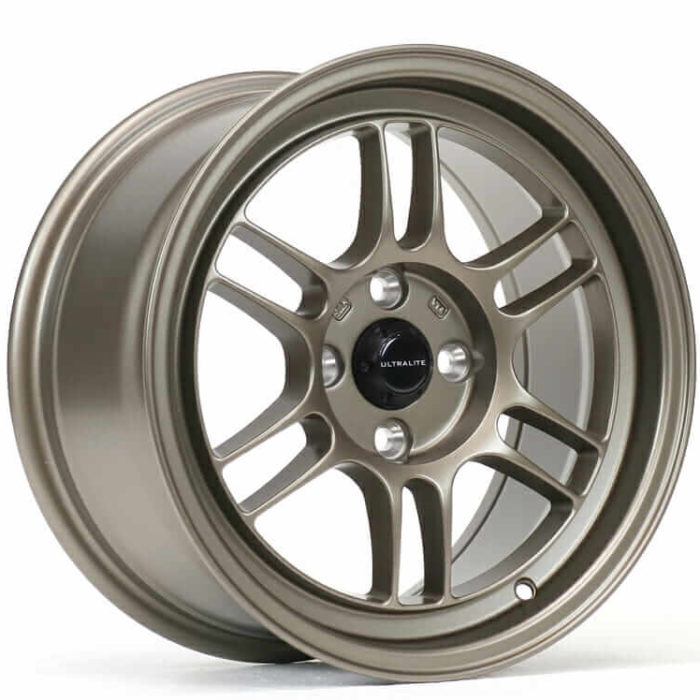 Ultralite F1.2 15x7.5 ET30 4x100 Matte Bronze Alloy Wheel