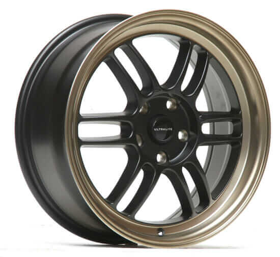 Ultralite F1 17x7.5 ET42 5x114.3 Bronze Lip Alloy Wheel
