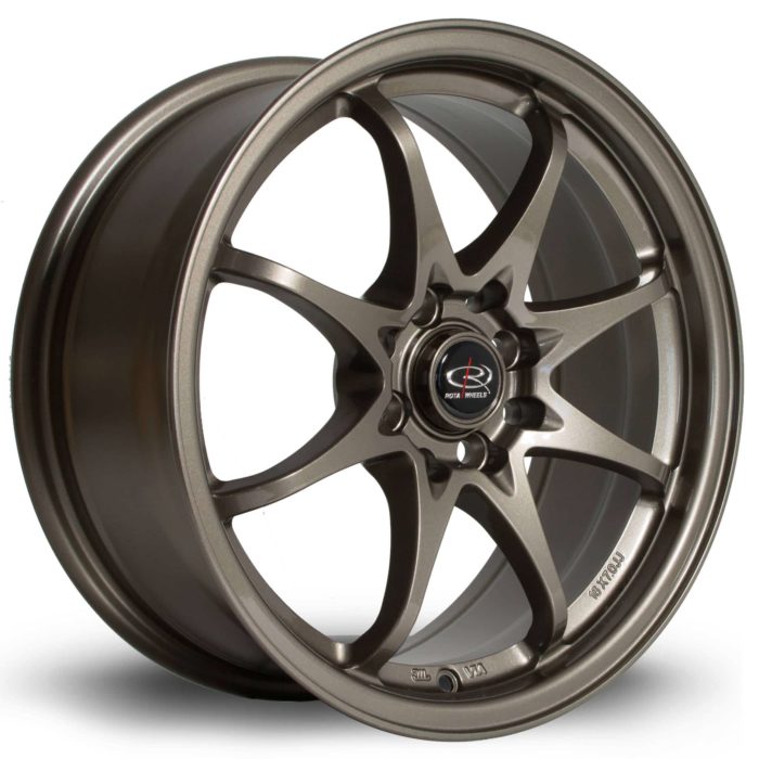 Rota Fight8 16x7 ET40 4x100 Bronze Alloy Wheel