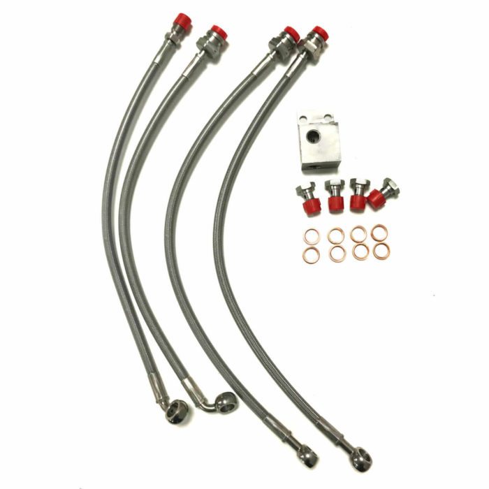 Hel Performance Braided Brake lines Mazda MX5 NA (Mk1) NB (Mk2)