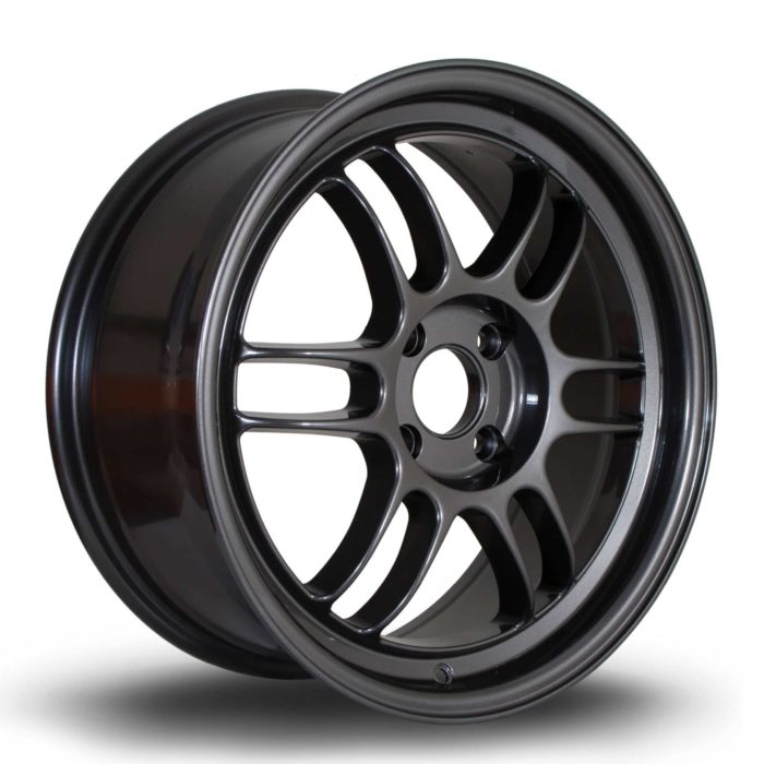 356 Wheels TFS3 17x7.5 ET35 4x100 Gunmetal Alloy Wheel
