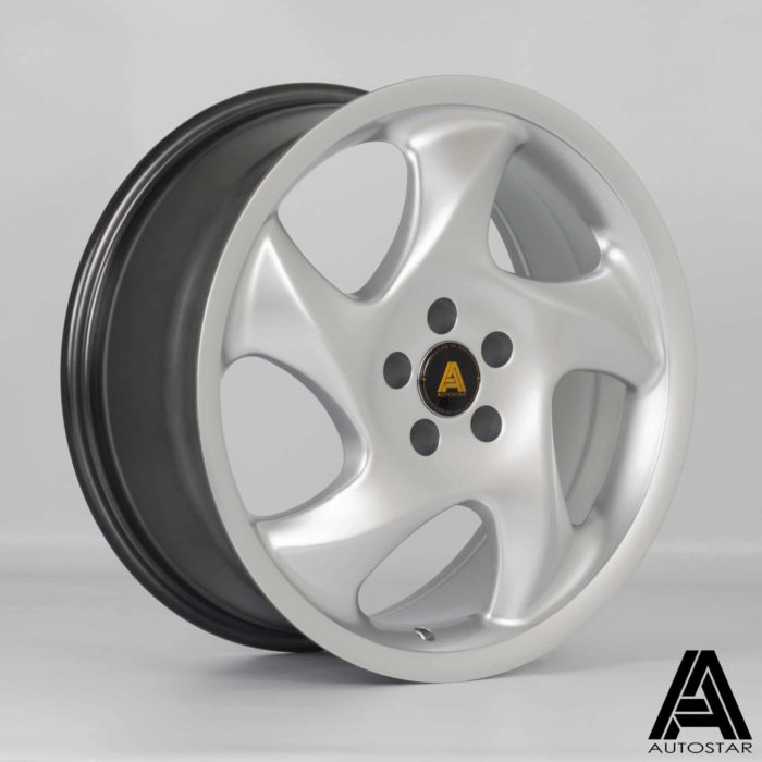 Autostar Twist 17x7.5 ET35 4x100 Silver Alloy Wheel