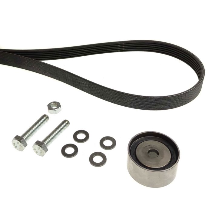 6 Rib Supercharger Drive Belt Power Steering Delete Kit