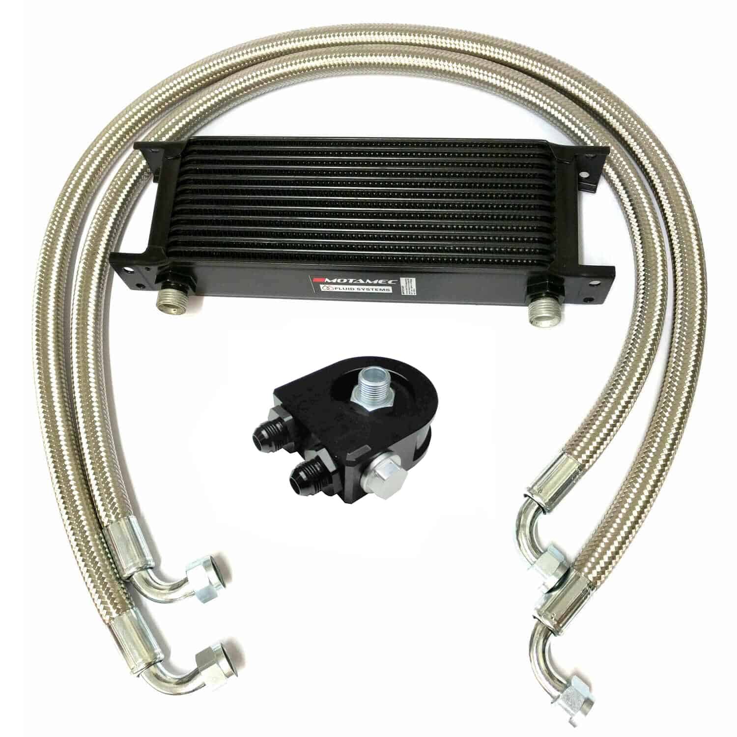 Thermostatic Oil Cooler Kit With 1/8 NPT Sensor Port For Mazda MX
