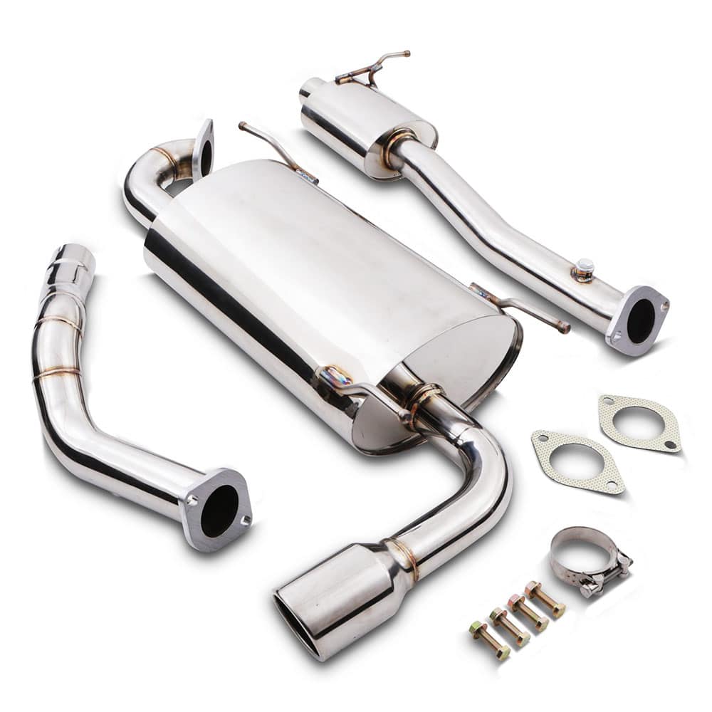 thumbnail image 2 of Eight Nine Stainless Steel Cat Back Exhaust System For MX-5 NB 01-05 2 of 12