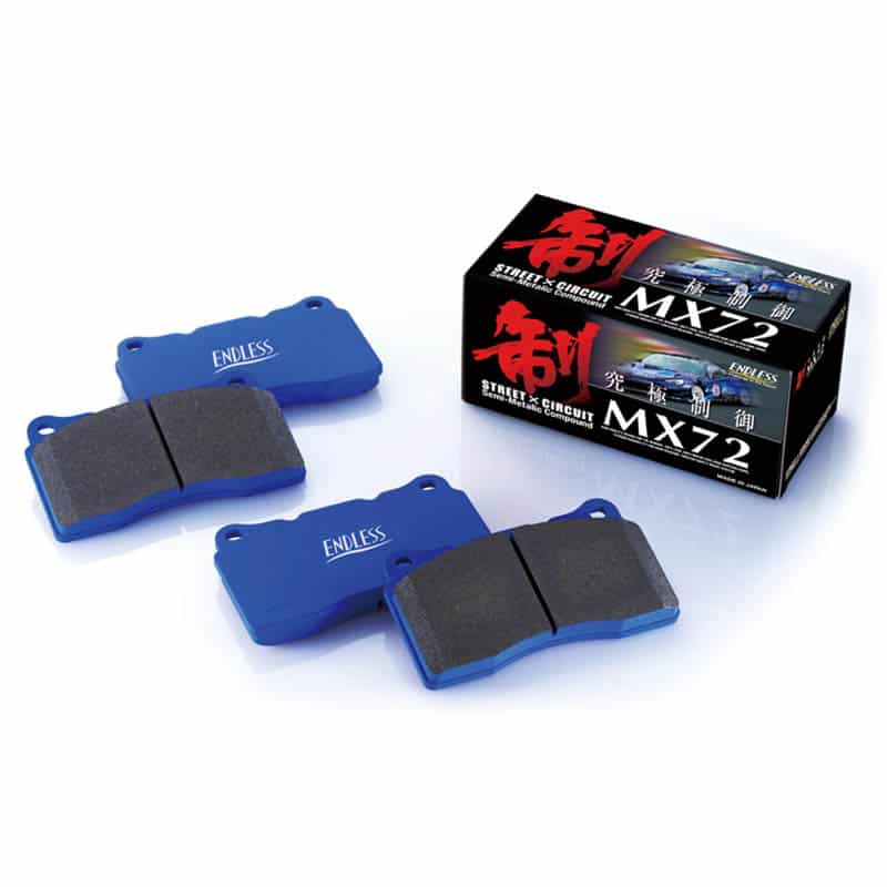 Endless MX72 Front Brake Pads for Mazda MX-5 NA 1.6