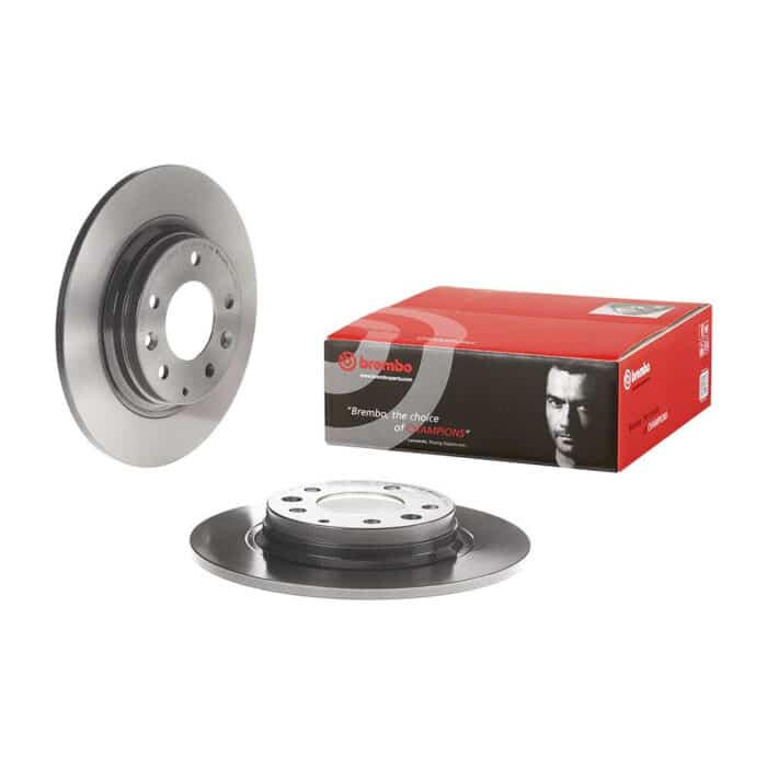 Brembo 280mm Rear Brake Discs (PAIR) for Mazda MX-5 NC
