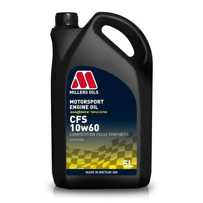 Millers Competition Fully Synthetic 10w-60 Engine Oil 5L