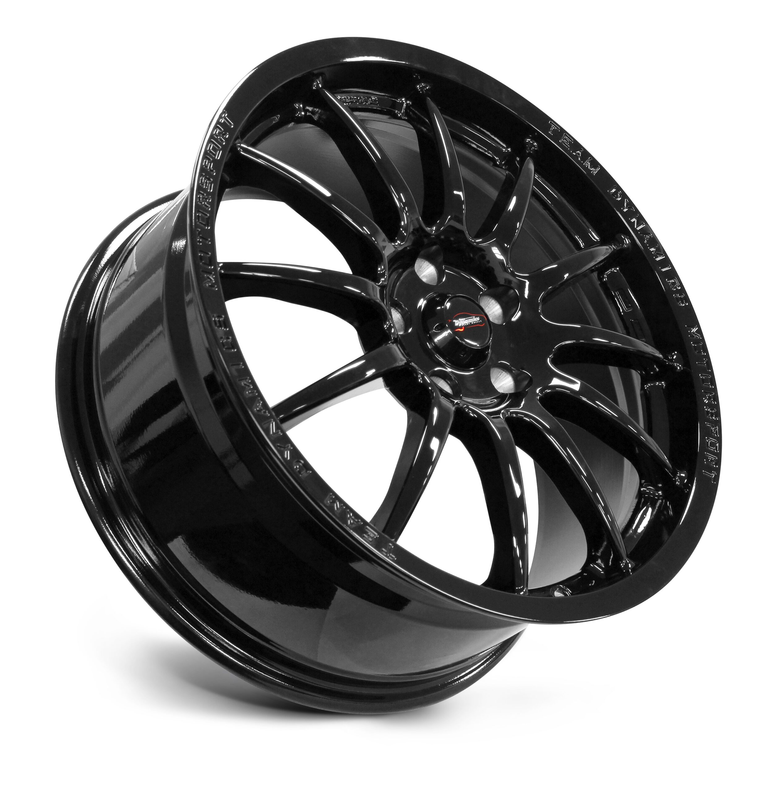 Team Dynamics Pro Race 1.2 18x8 ET40 5x114 Gloss Black Alloy Wheel