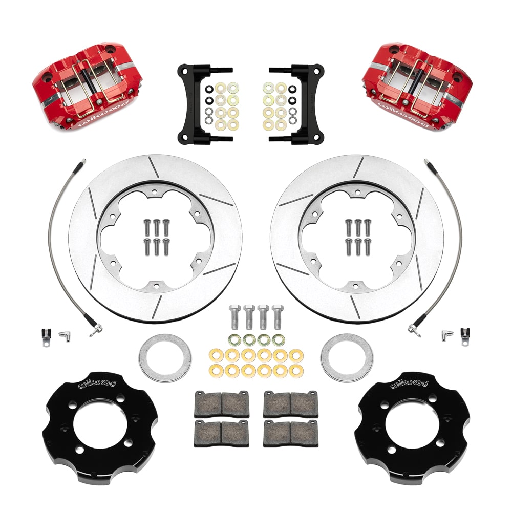 MX5 Mk4 Wilwood Narrow Dynapro GT Slotted Red Front Big Brake Kit (ND)