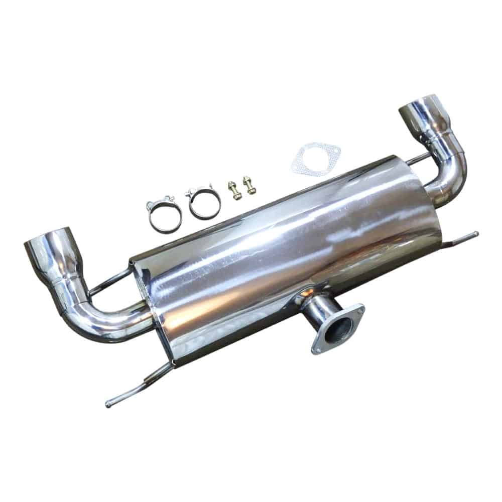 MX5 Mk3 Malian Stainless Back Box (NC)