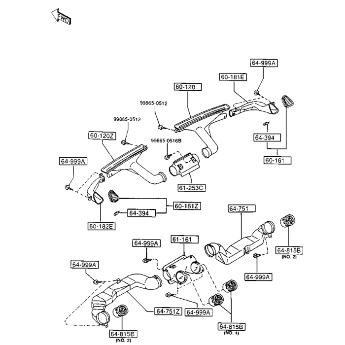 メサイアパーツ For Mazda MX5 89-97 NA Miata Roadster FRP Front Fender Flares Arch