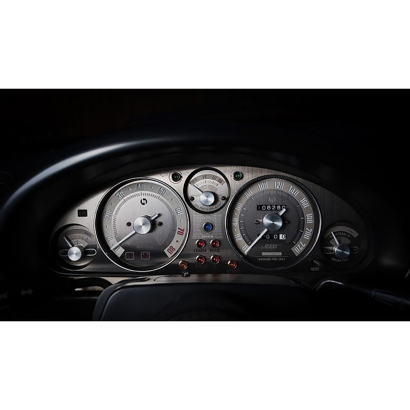 MX5 Mk1 Jass Classic Black Stainless Gauge Faces NA (NA)