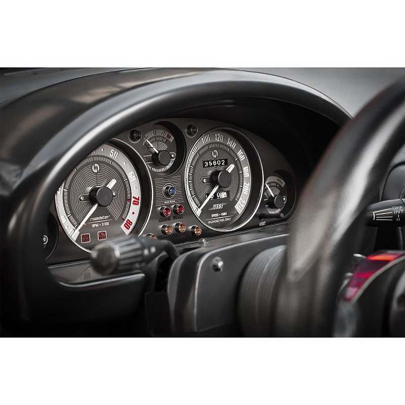 MX5 Mk1 Jass Classic Black Stainless Gauge Faces NA (NA)