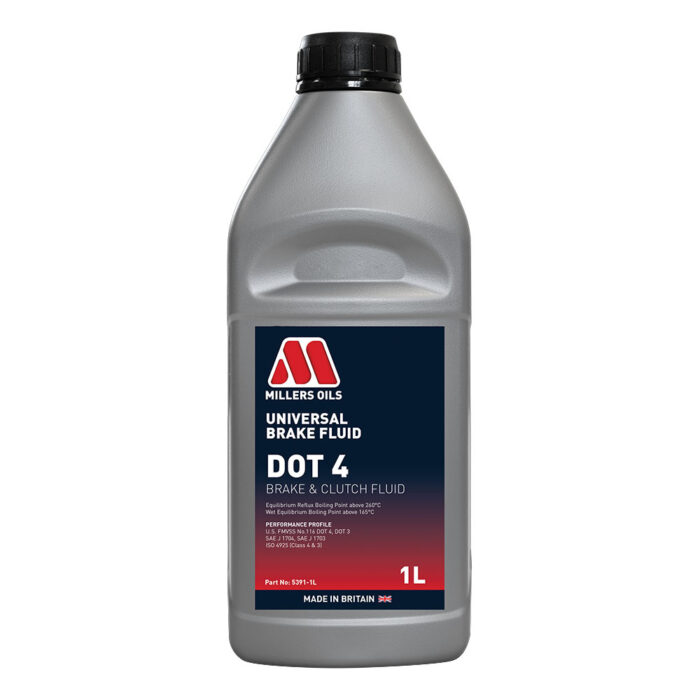 Millers Oils Universal Brake Fluid Dot 4 1l
