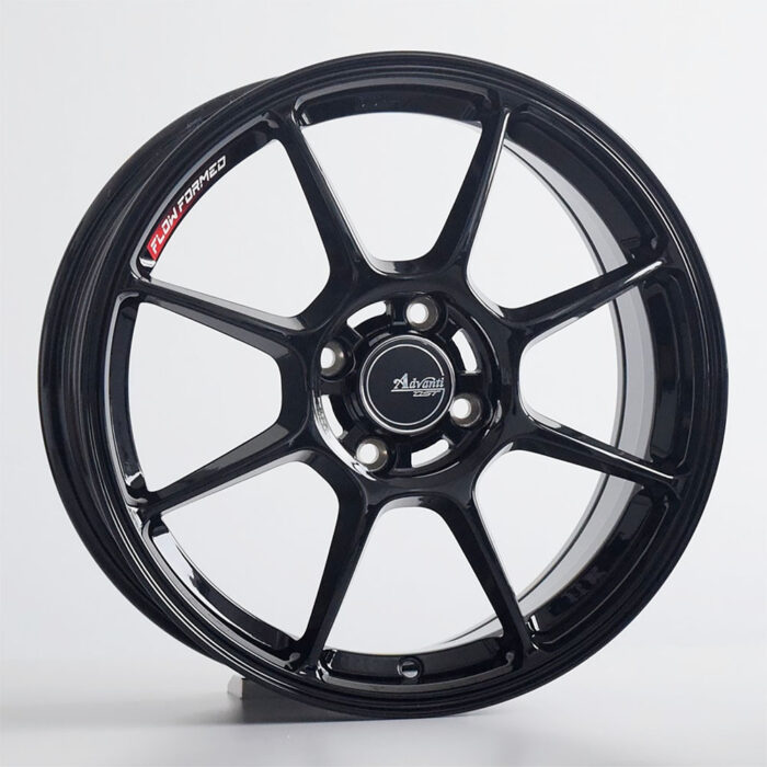 Advanti Blizzard 17x7 ET40 4x100 Gloss Black Alloy Wheel