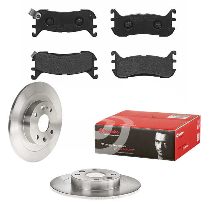 Brembo 251mm Rear Brake Disc Pad Package for Mazda MX-5 NA 1.8 All NB