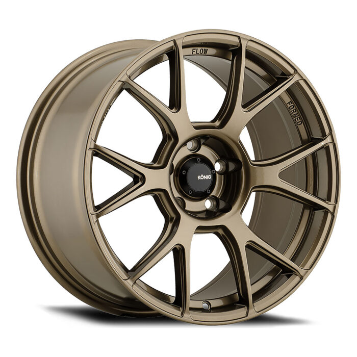 Konig Ampliform 17x8 ET45 4x100 Gloss Bronze Alloy Wheel
