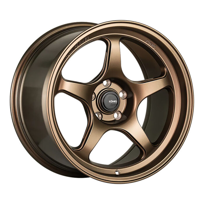 Konig Hyperspec 17x8 ET40 4x100 Matte Bronze Alloy Wheel
