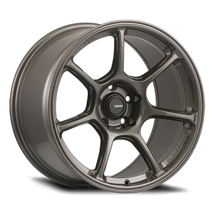 Konig Ultragram 17x8 ET45 4x100 Carbon Bronze Metallic TUV Alloy Wheel