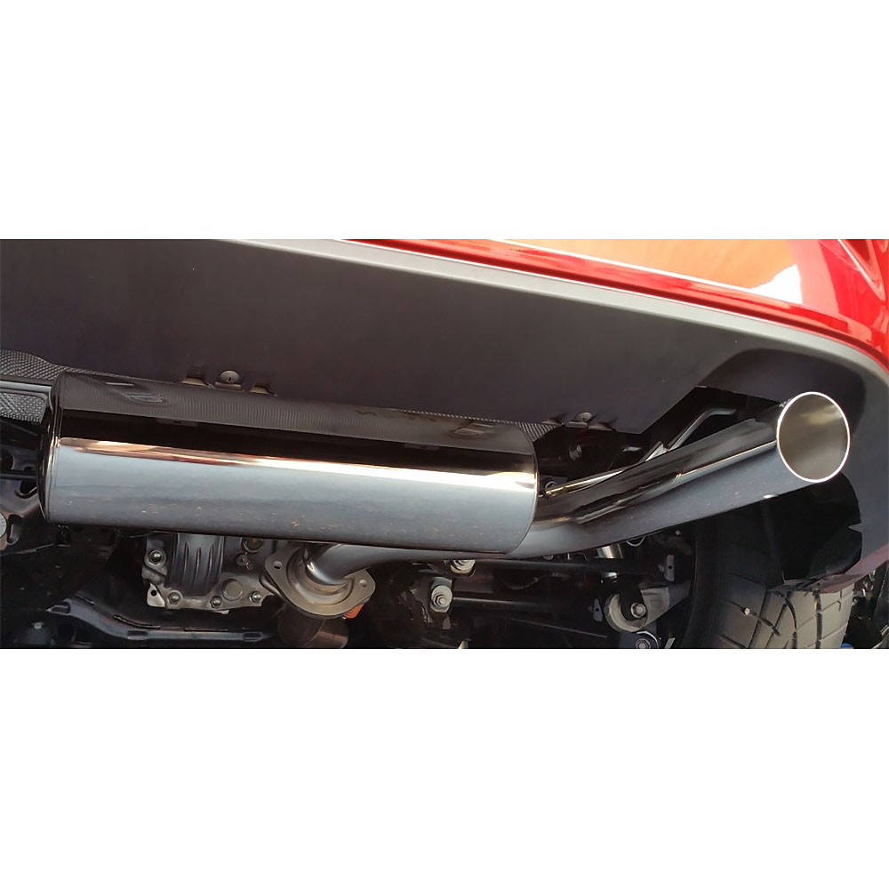 MX5 Mk4 RoadsterSport Helmholtz Race Stainless Back Box (ND)