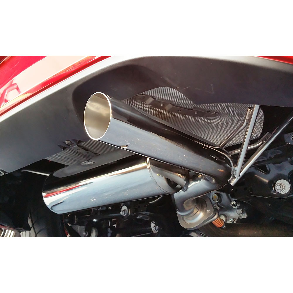 MX5 Mk4 RoadsterSport Helmholtz Race Stainless Back Box (ND)