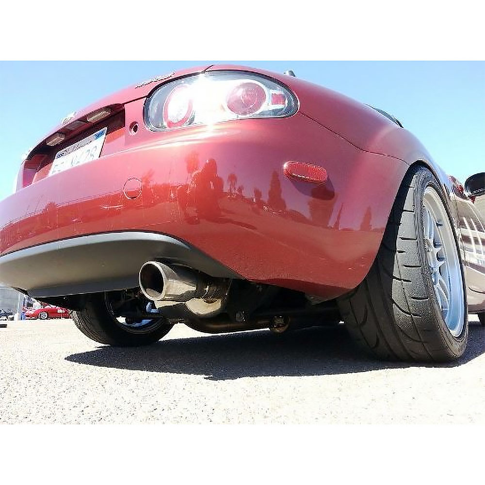 MX5 Mk3 RoadsterSport Street Single Exit Stainless Back Box (NC)