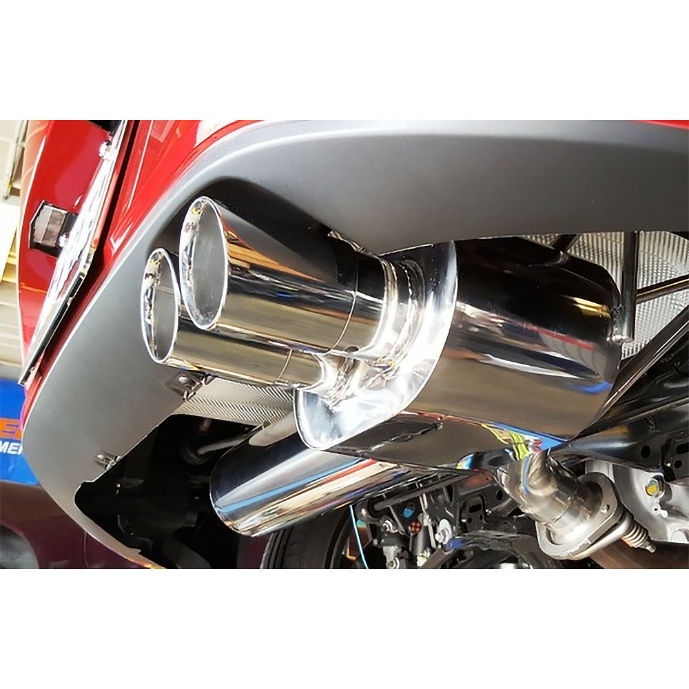 MX5 Mk4 RoadsterSport SuperStreet Dual Tip Stainless Back Box (ND)