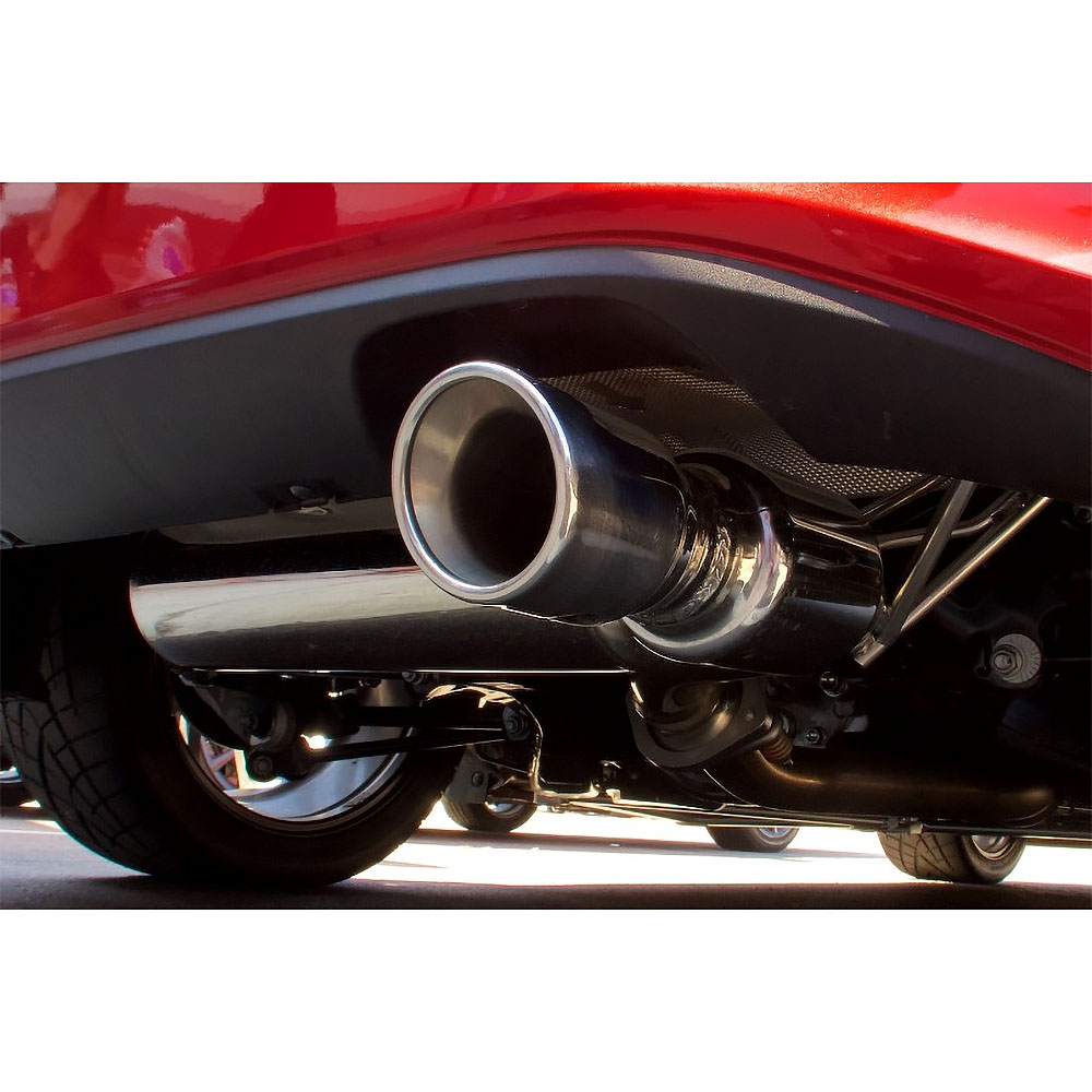 MX5 Mk4 RoadsterSport SuperStreet Single Tip Stainless Back Box (ND)