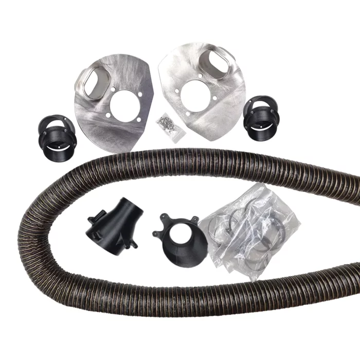 Performance Delta Front Fog Light Brake Cooling Kit Mazda MX5 NC (Mk3) 09-12