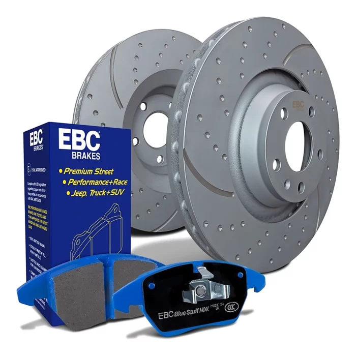 EBC Bluestuff GD Dimpled and Grooved Brake Discs and Pads Kit for Mazda MX-5