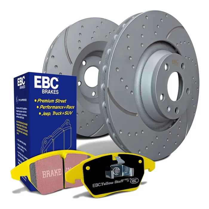 EBC Yellowstuff GD Dimpled and Grooved Brake Discs and Pads Kit for Mazda MX-5