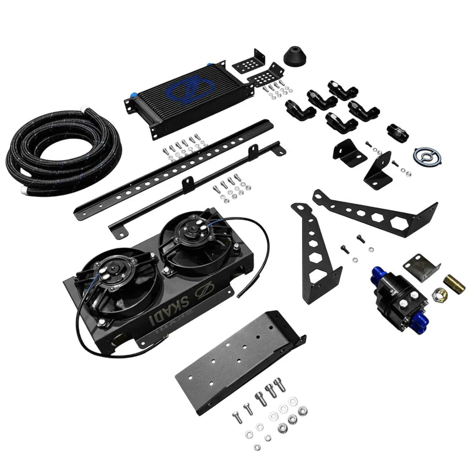 MX5 Mk3 Skadi 19 Row Thermostatic Oil Cooler Kit (NC)