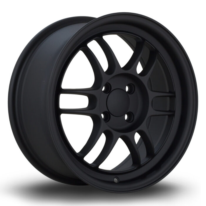 356 Wheels TFS3 16x7 ET40 4x100 Matte Black Alloy Wheel