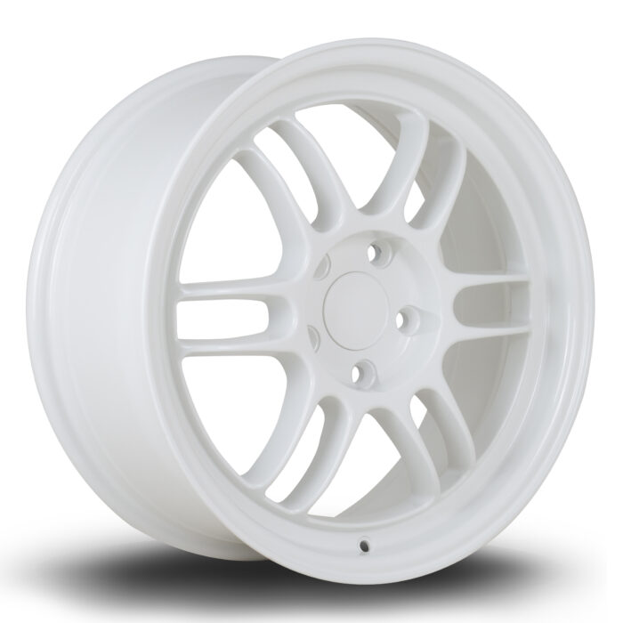 356 Wheels TFS3 17x7.5 ET35 4x100 White Alloy Wheel