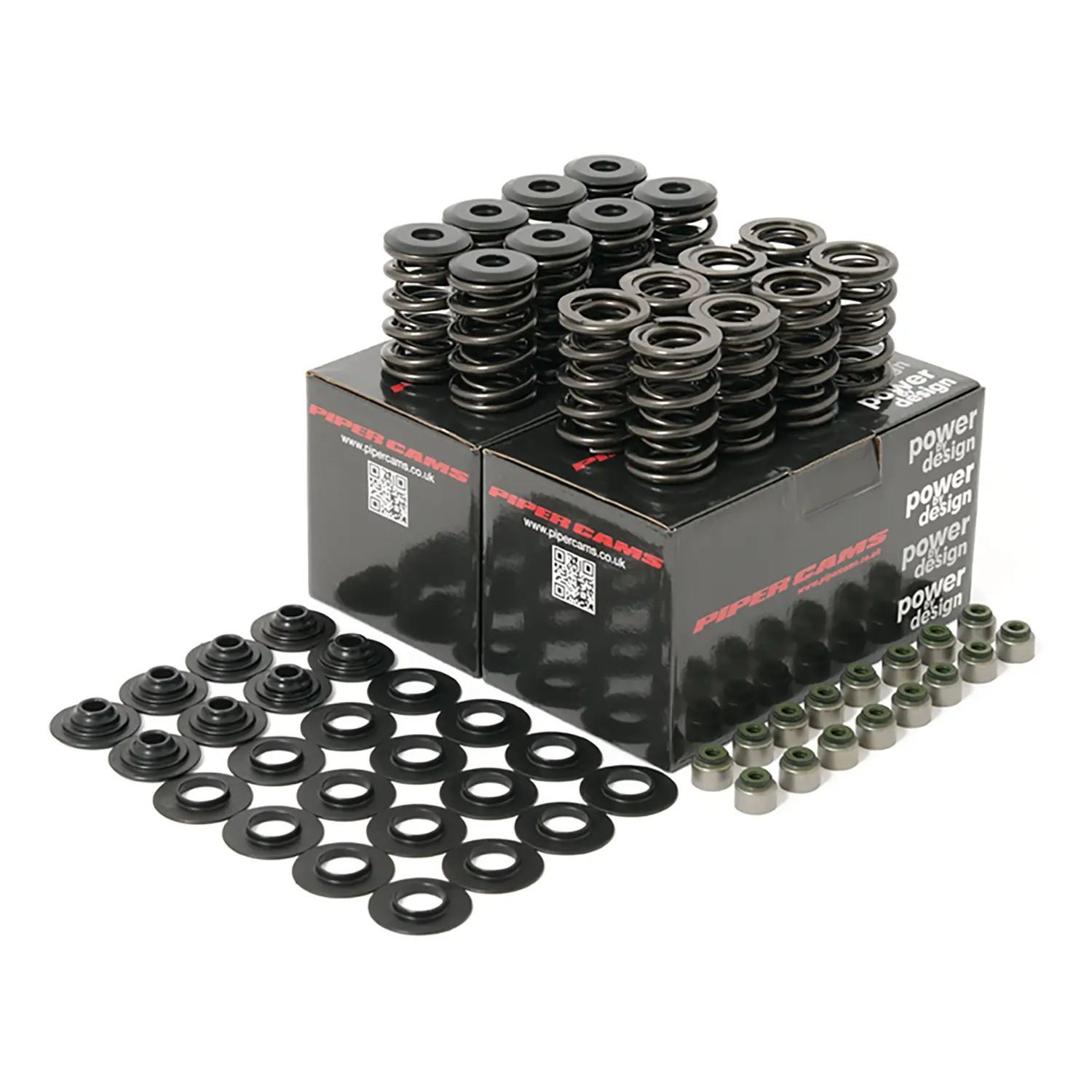 Piper Double Valve Springs Retainers Stem Seals Kit Mazda MX5 (NC)