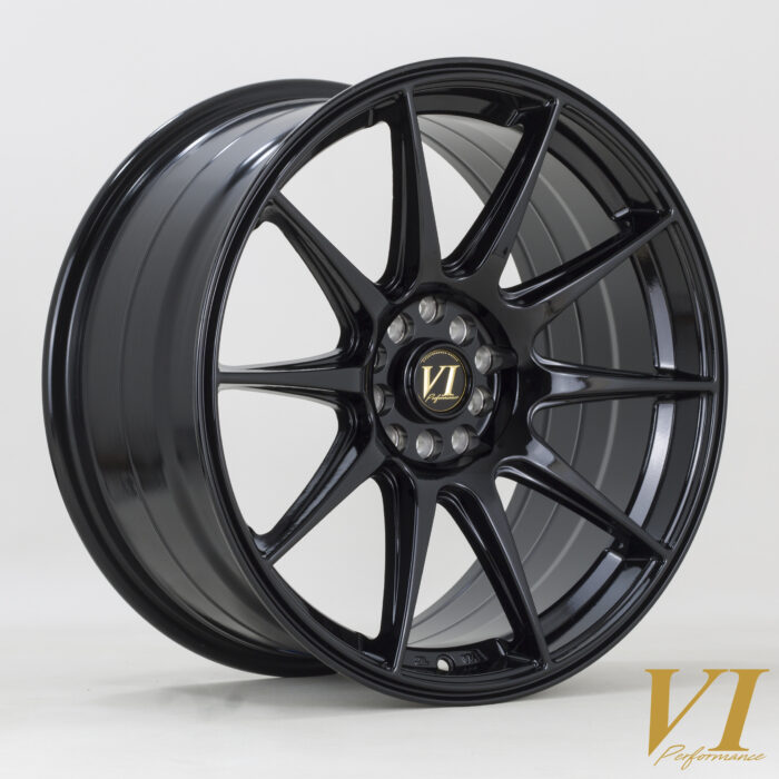 6Performance BDR 18x8.75 ET30 5x114 Black Alloy Wheel